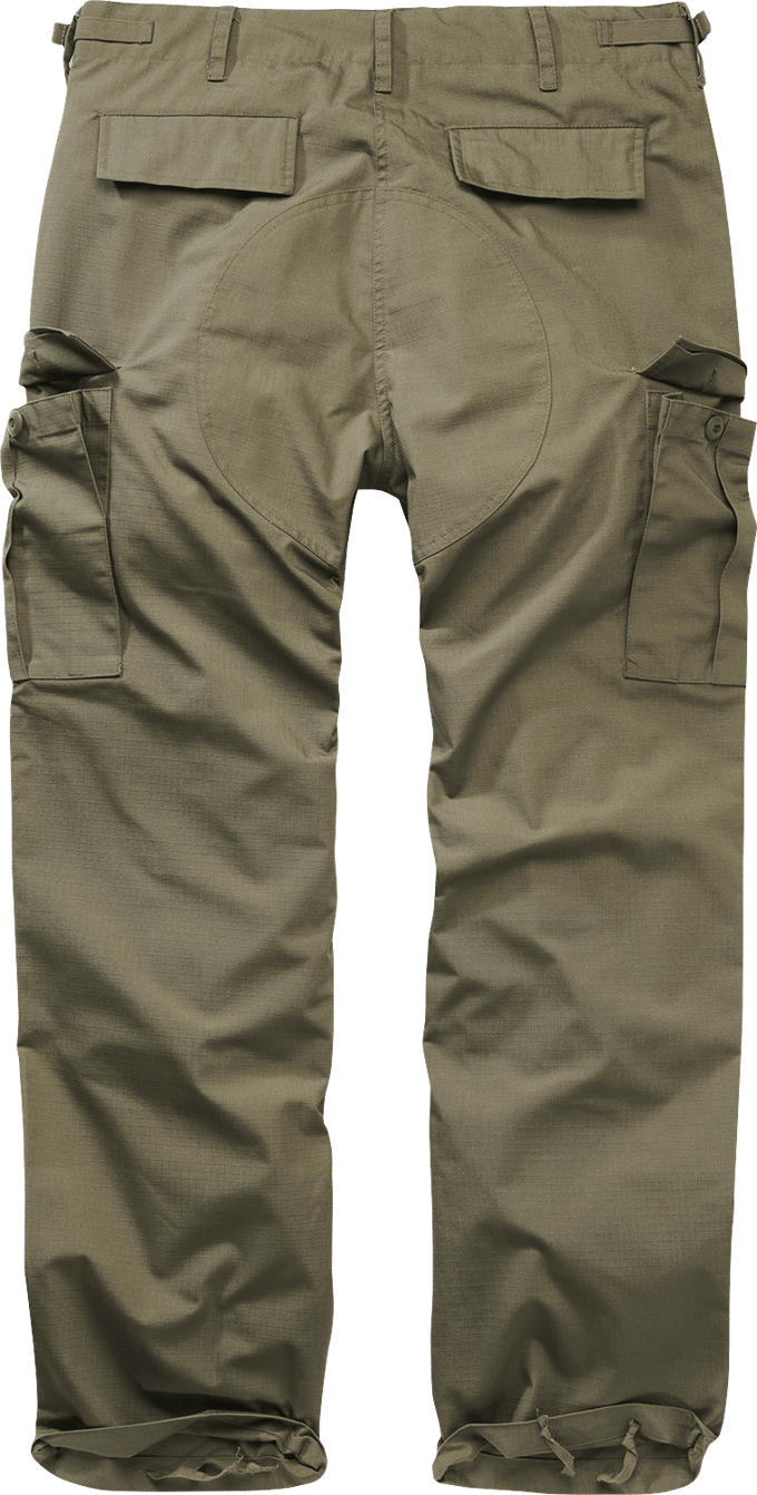 Brandit Cargobroek - BDU Ripstop Trouser - M tot 5XL - voor Mannen - olijf