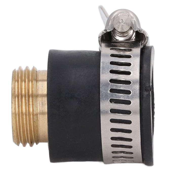 Kraan Aansluitadapter Universeel Tuin Keuken Waterslang Pijp Snelkoppeling 12in gray