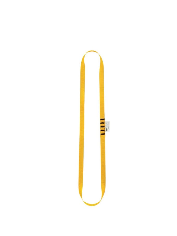 Petzl anneau sling 60 cm geel