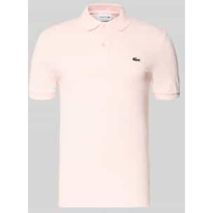 Lacoste Heren Poloshirt - Flamingo - Maat S