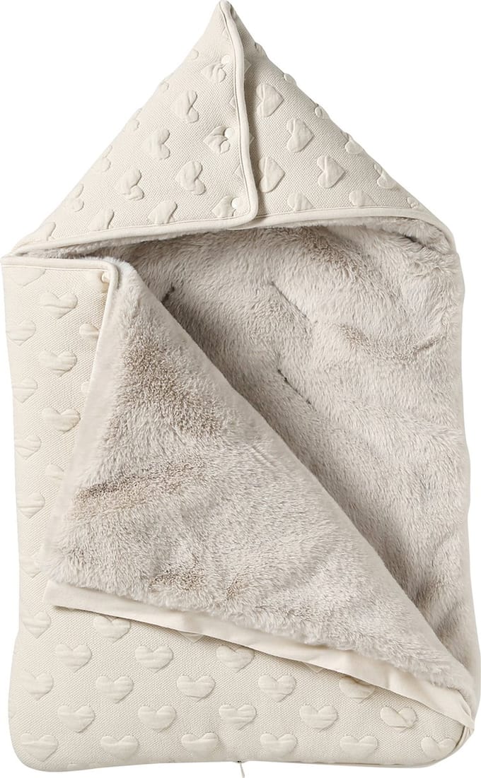 Vertbaudet Jacquard reiszak met hartjes