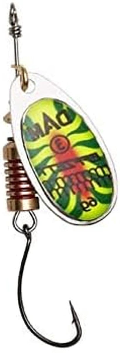 Spinner met enkele haak - Spinneraas Forel - Forelvissen - Enkele haak - 60 g - Firetijger