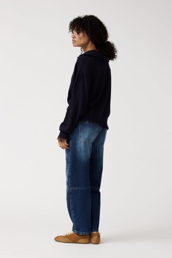 Alchemist Heather Denim Dark-blue-vintage Größe: 34 | Straight Jeans Outlet | Damen | Blau