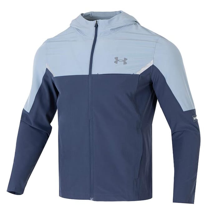 Vestes Under Armour Homme Bleu à Capuche Modéré Autre M gray