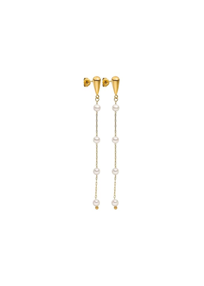 PURELEI Dewdrop Ohrringe Gold Taglia: OS | Orecchini Outlet | Donna | Giallo