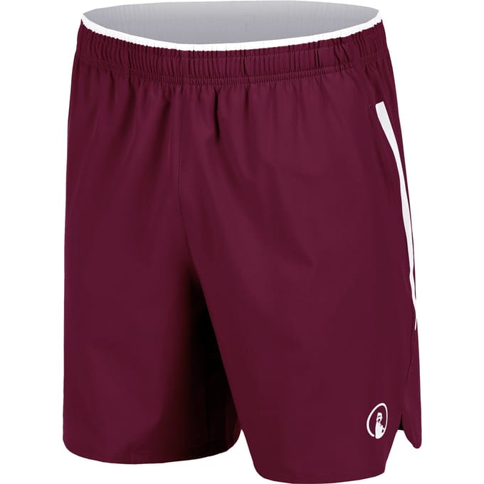 Quiet Please Create Drop 7in Shorts Heren-Wijnrood,Wit