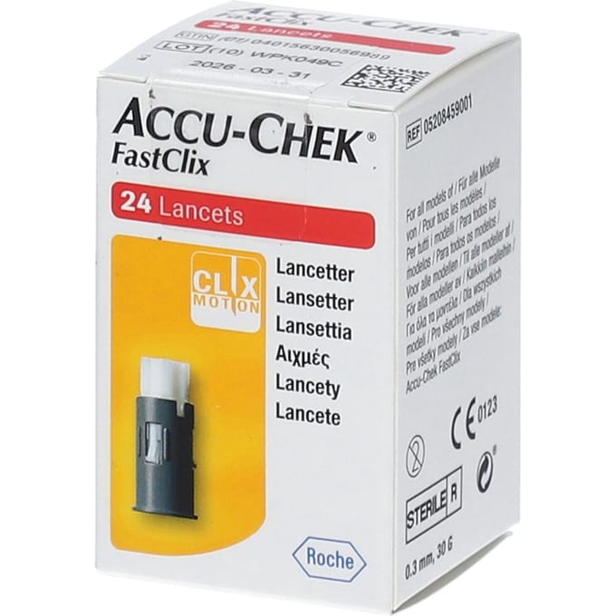 Accu Chek Mobile Fastclix Lancetten 4x6 5208459001