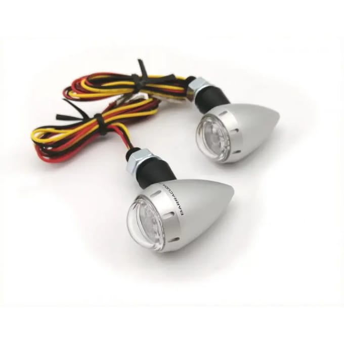 Paar motorfiets LED-knipperlichten Barracuda S-Led3 B-Lux