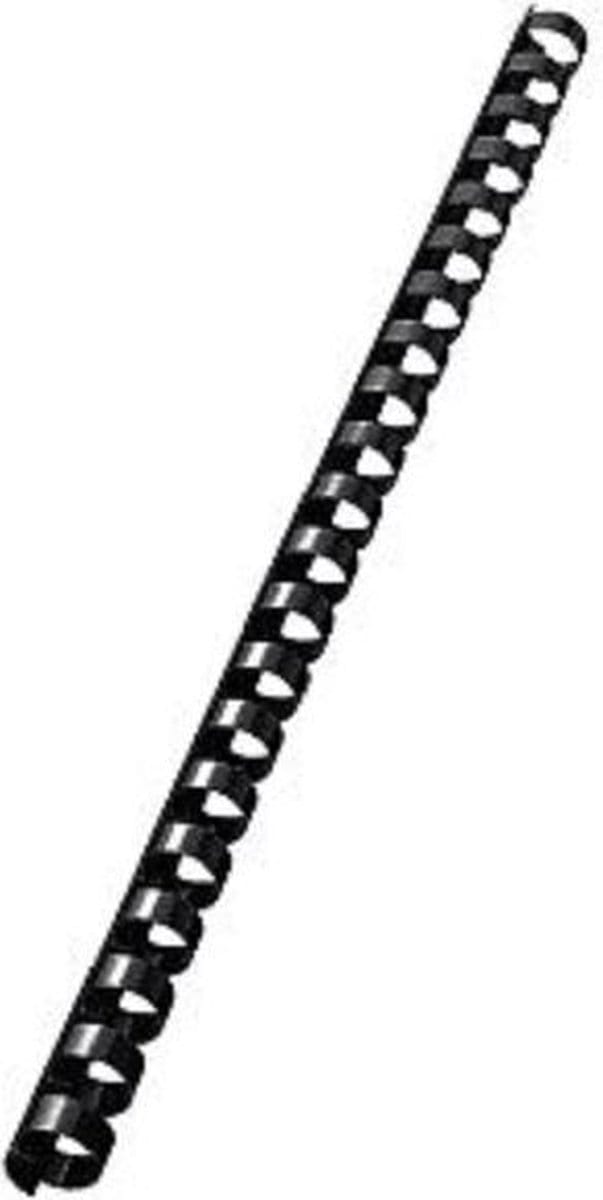 Esselte Plastring 12mm sort pk/100