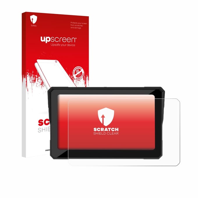 upscreen - Screenprotector voor Carpuride W702 Plus 7" - Folie Beschermfolie transparant