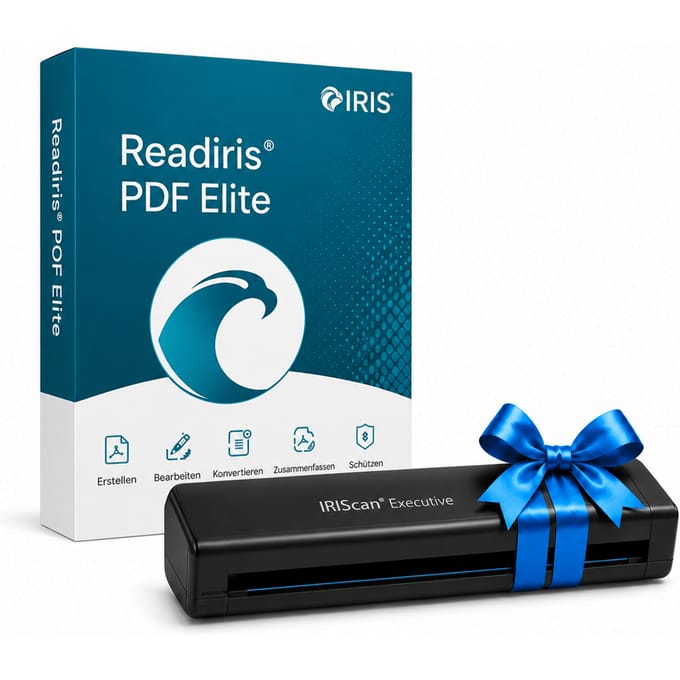 Readiris PDF Elite & IRIScan Executive 4 Bundle