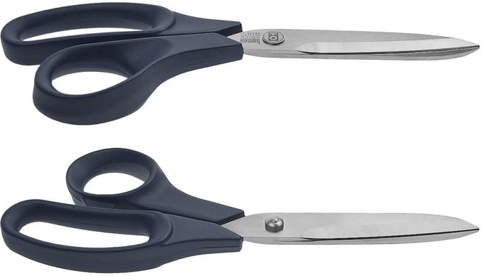 Homey's Adile Coupeuseschaar - 21 cm - AISI 420 Staal - Zwart