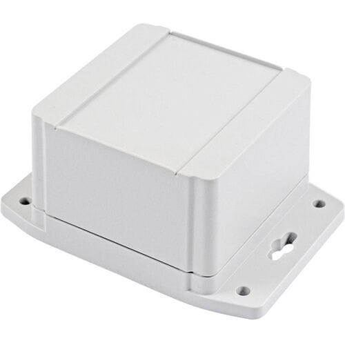 Hammond Electronics 1555E2F42GY Universele behuizing 90 x 90 x 38 Polycarbonaat Lichtgrijs 1 stuk(s)
