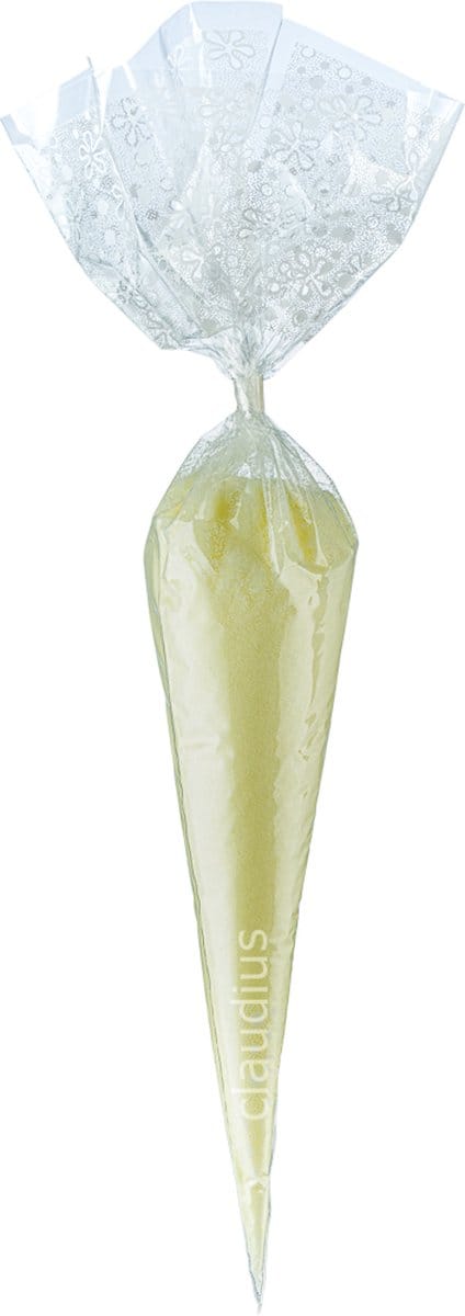 Scrubzout Zen Moment - 300 gram in puntzak wit - set van 6 stuks - Hydraterende Lichaamsscrub