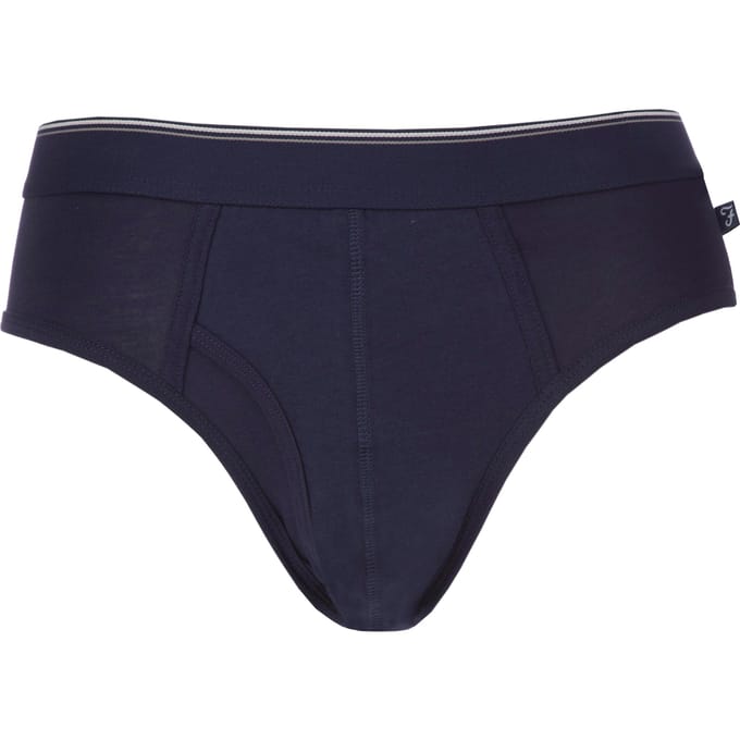 Farah Classic - Comfortabele Heren Sleutelgat Boxers - Marineblauw