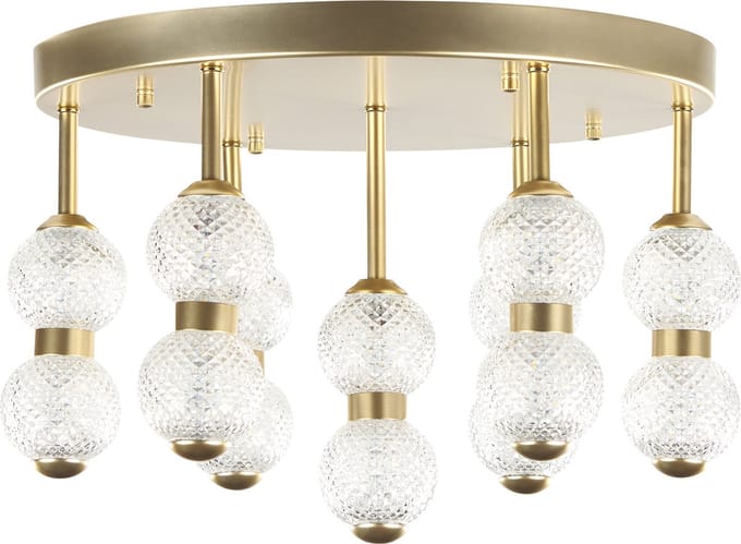 YOWAKA - Hanglamp - Goud - Metaal