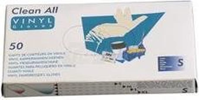 Vinyl Hairdresser's Gloves size S