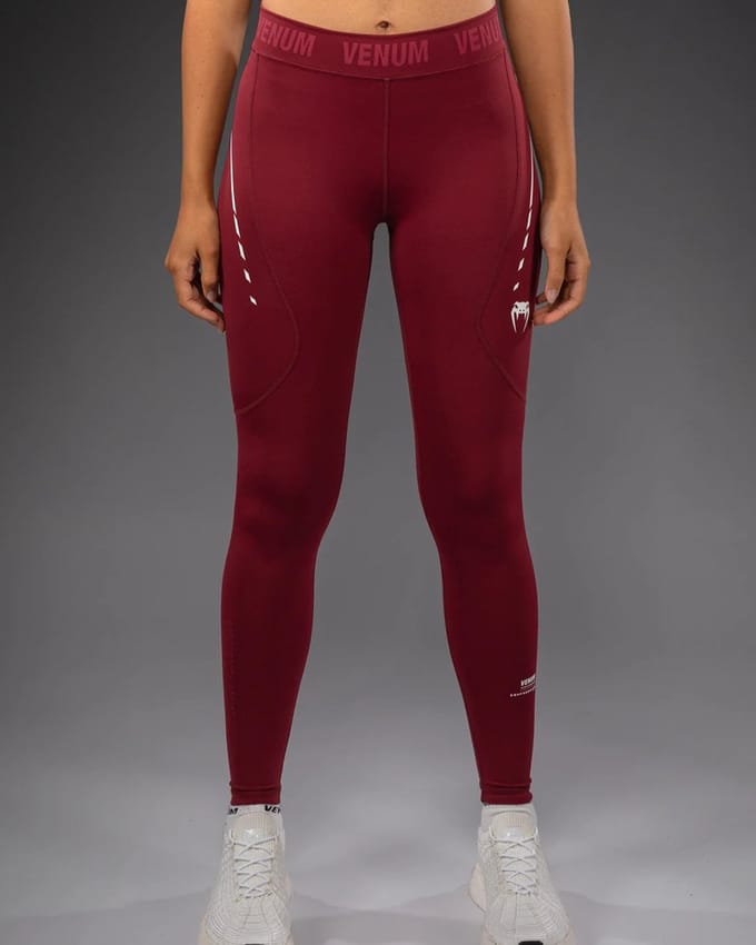 Venum Adrenaline Dameslegging – Burgundy Roze - M