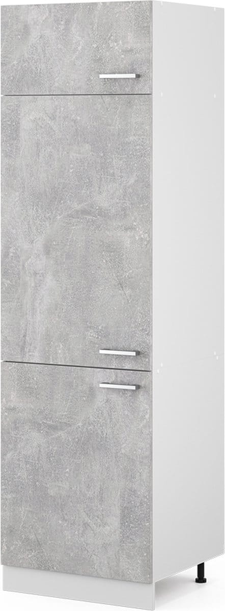 Vicco R-Line Universele voorraadkast – 60 cm met deuren Beton