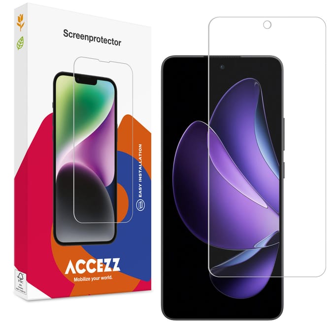 Accezz Screen Protector - Geschikt voor Oppo Reno 13 F (5G) - Gehard Glas Screenprotector