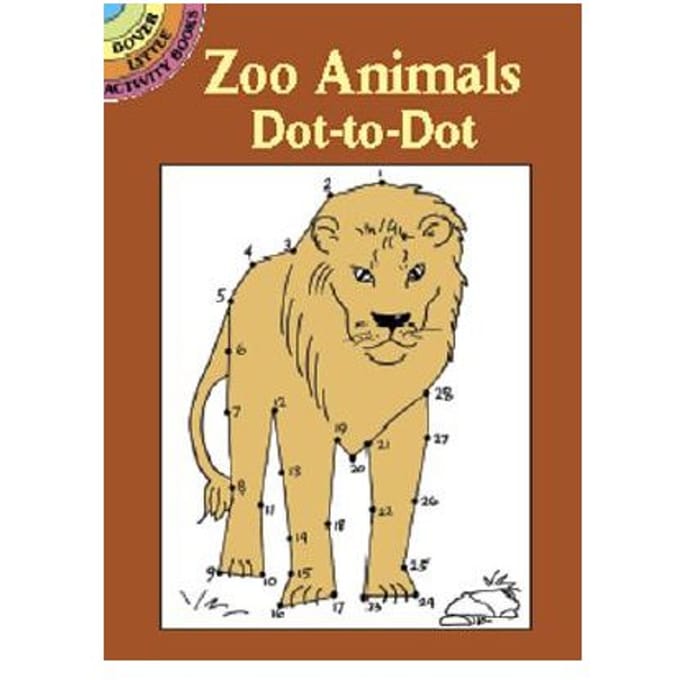 Zoo Animals Dot To Dot - Barbara Soloff Levy