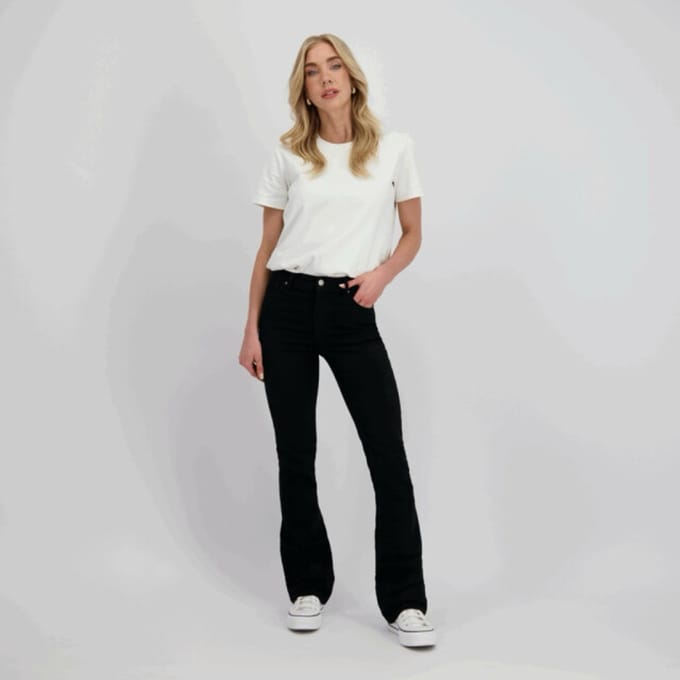 Raizzed Faye black denim