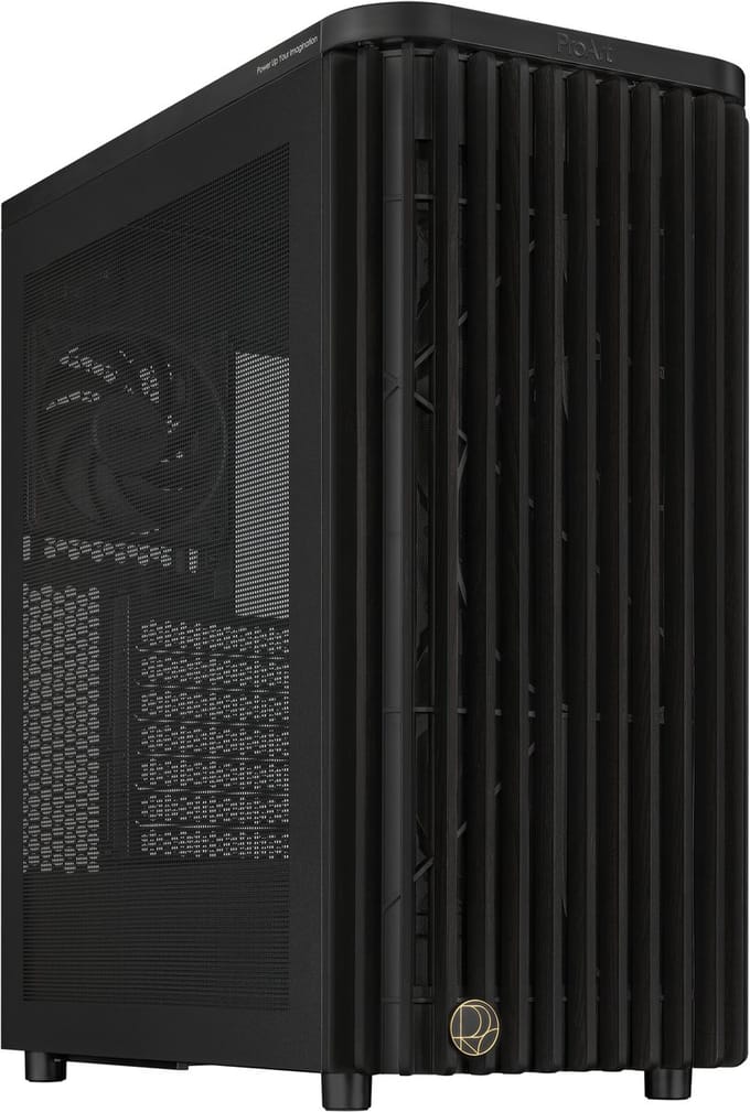 ASUS ProArt PA401 Wood Edition Mesh Panel Zwart
