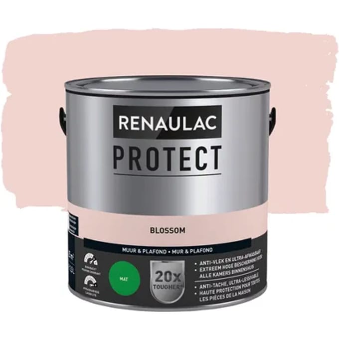 Renaulac Protect Muurverf - Mat - Blossom - 2,5l