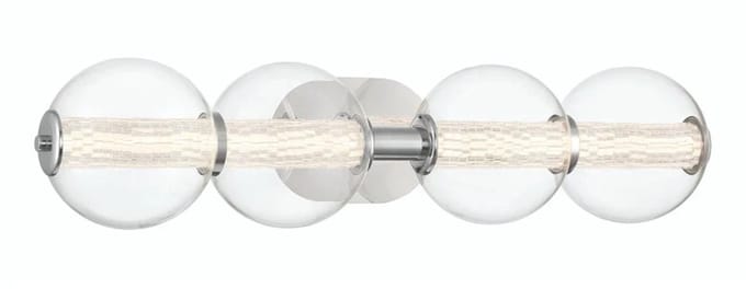 Eurofase LED Wandlamp Atomo | 18.5W 3000K 830 | Polished Chrome