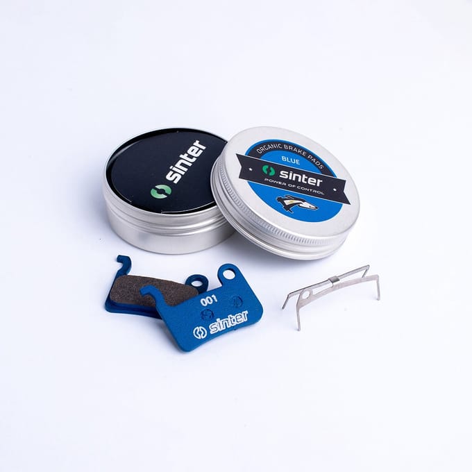 Sinter Schijfremblokken Electric A-type Staal Blauw 3-delig