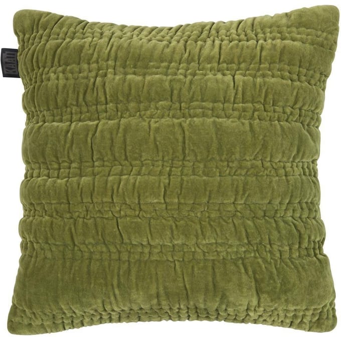KAAT Amsterdam Quilta Sierkussen - 43x43 cm - Olijfgroen