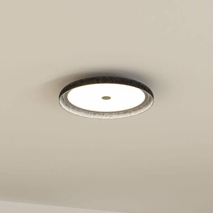 LED-plafondlamp 3-Step-Dim Zarina 2700K 3400lm 34W Antraciet dimbaar