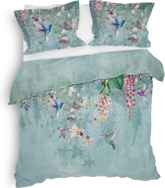 Heckett & Lane Esther Dekbedovertrek - Lits-jumeaux - 240x200/220 cm - Multi
