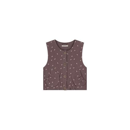 Sweet Petit peuter gilet Jitte Dark Mud Brown 92 dames