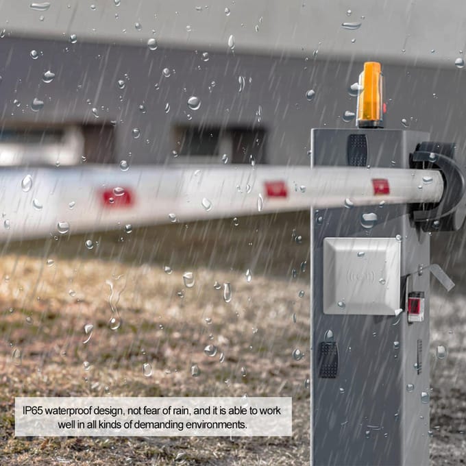 Waterdichte UHF RFID Long Range Kaartlezer voor Parkeersysteem Toegangscontrole black
