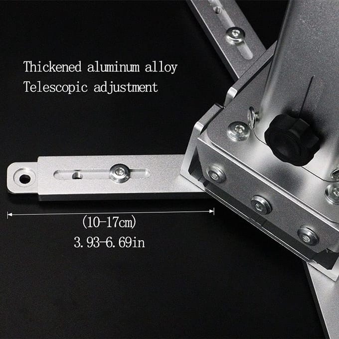 Projector Beugel - Projector Hanger - Home Cinema - Verstelbare Hoogte - 44 LBS Draagvermogen - Zwart