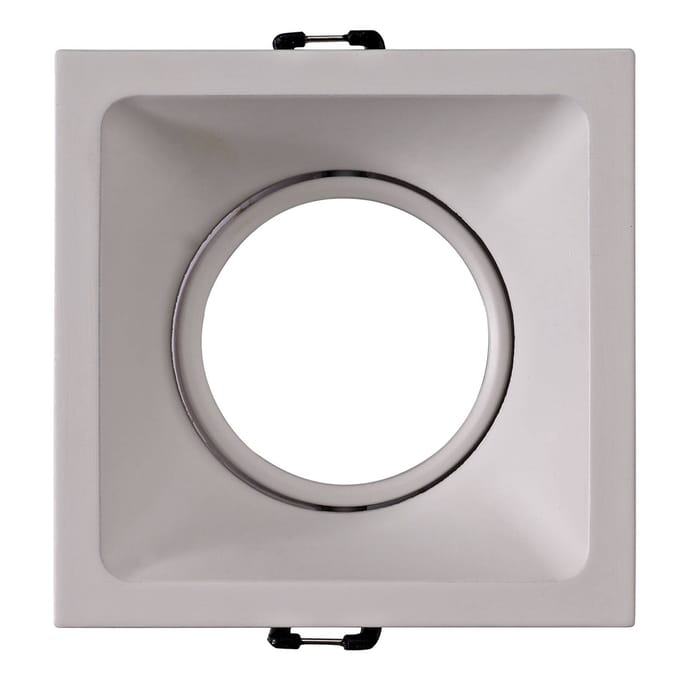 Mantra Iluminación Comfort inbouwlamp, hoekig, mat wit