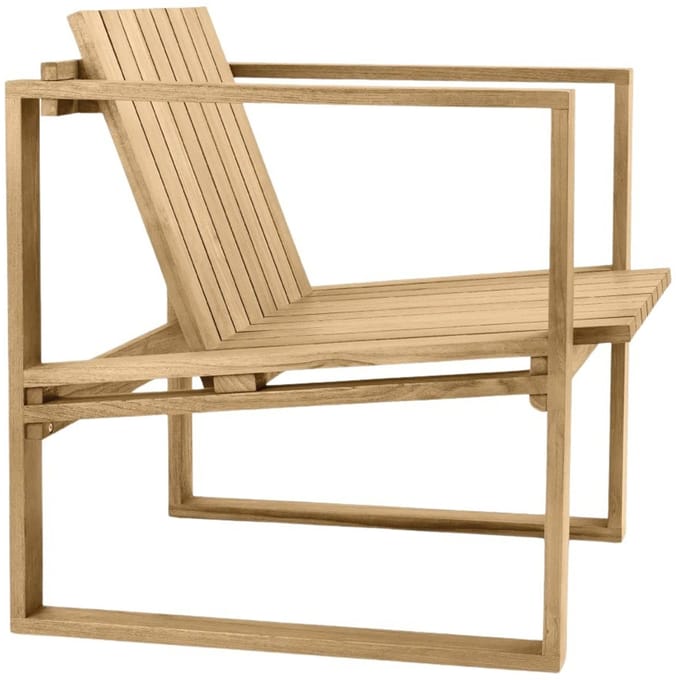 Carl Hansen & Søn - BK11 Outdoor Fauteuil - bruin
