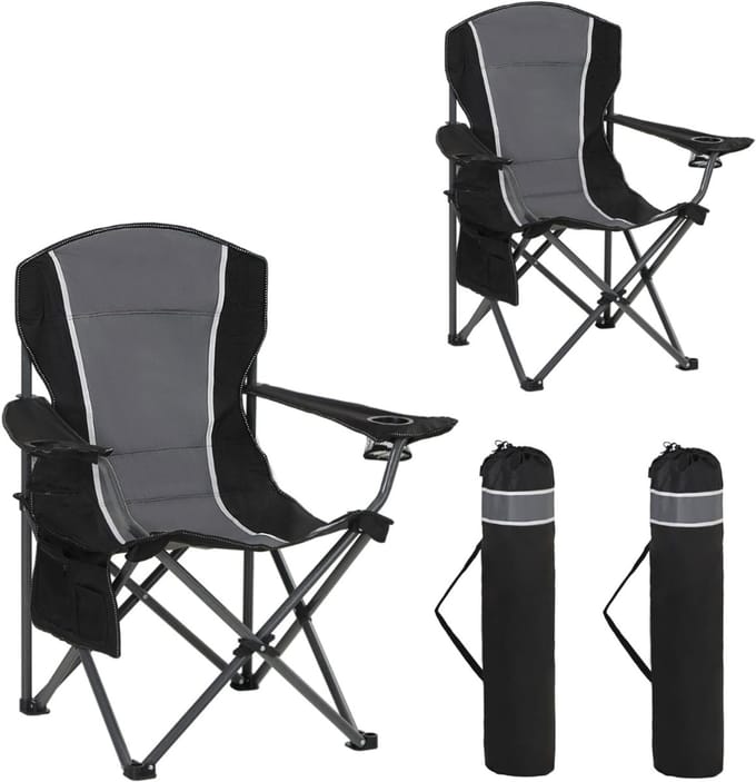 DailySupplies® Visstoel – Campingstoel – Viskrukje