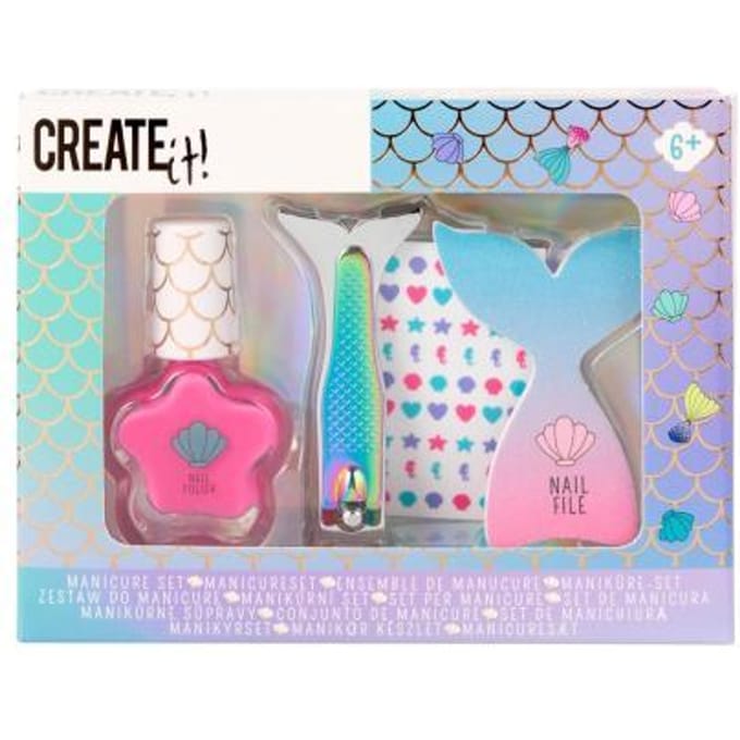 Create it! Mermaid Manicure Set Opmaken en sieraden
