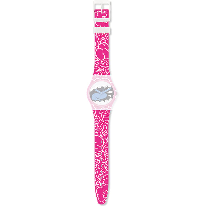 Swatch Plastic - Originals Medium (34mm) /Access/Solar/Musicall/Stop - G/SK/SL/SR/SS/SO28 AGP133 GP133 Shout Out Horlogeband