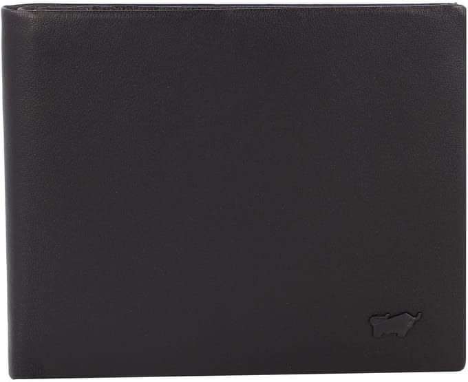 Braun Büffel Portemonnee Hannes RFID Wallet 12CS Black Zwart