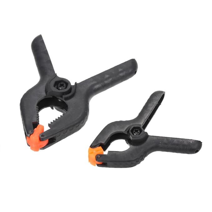 10 stuks plastic nylon tuimelschakelaar A-klem veerklemmen multifunctionele cliptips doe-het-zelf gereedschapsset voor gray