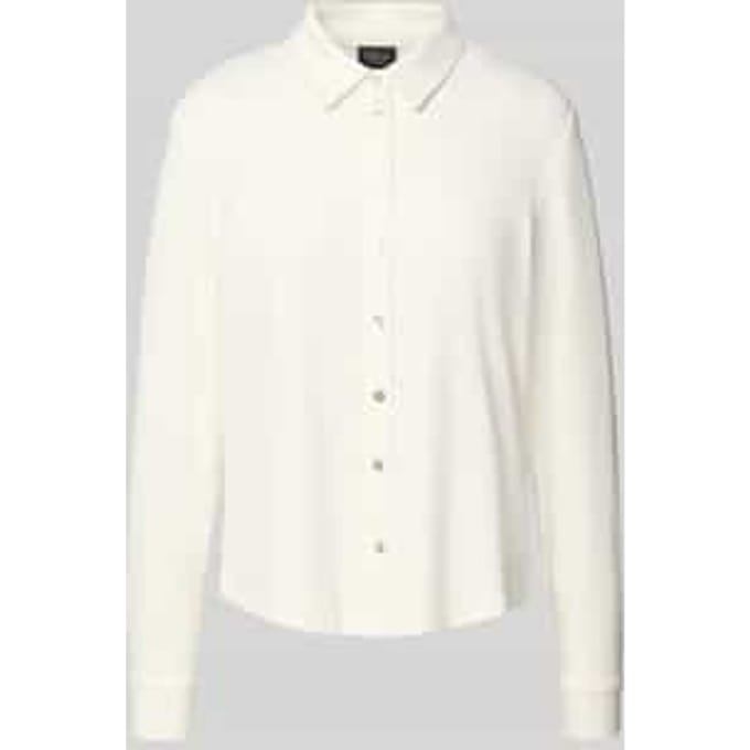 Regular fit blouseshirt van viscosemix