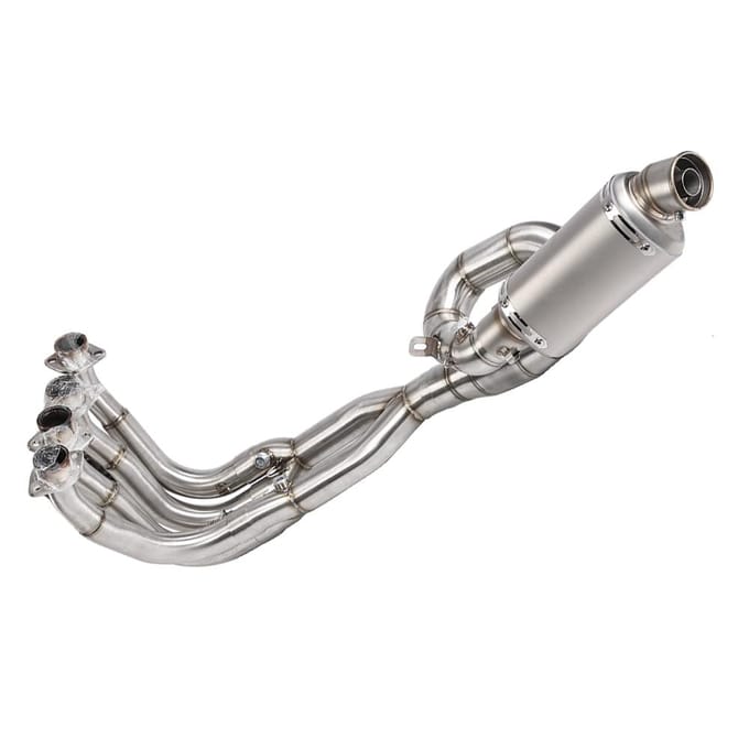 Motor Volledig Uitlaatsysteem Vent Voorpijp Schakel Verbinding voor Yamaha YZFR6 20062018 gray