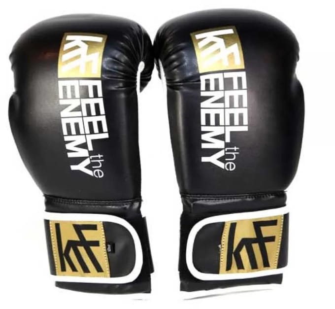 Krf Feel The Enemy New Trainingshandschoenen Zwart 8oz