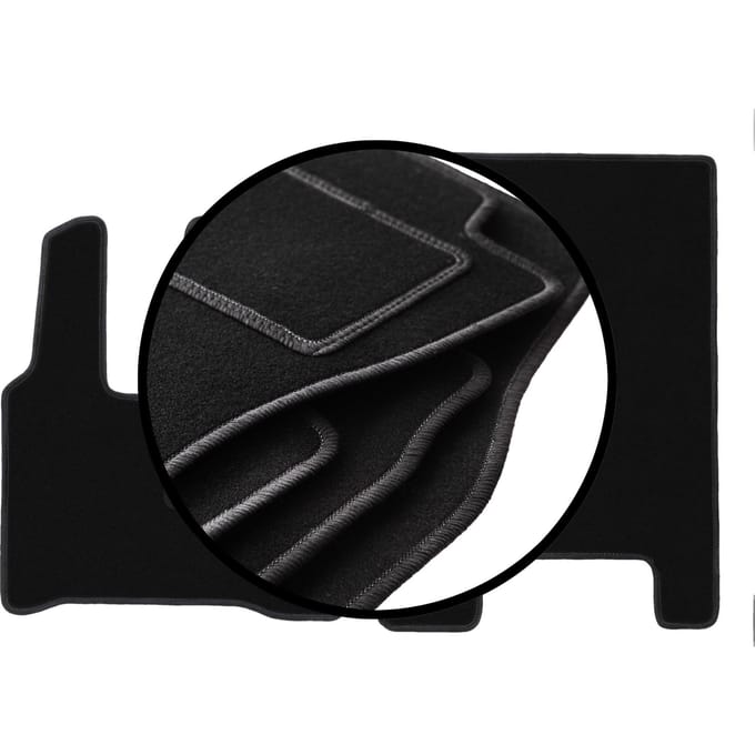 Complete set veloursmatten voor: Mercedes Actross MP4 truck (2011-)