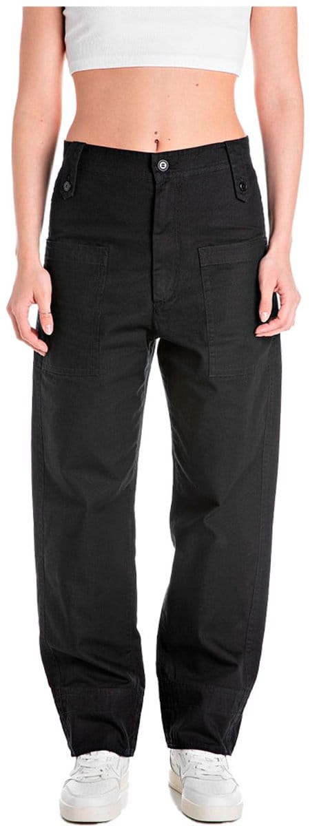 Replay W8136.000.85170 Broek Zwart 26 Vrouw