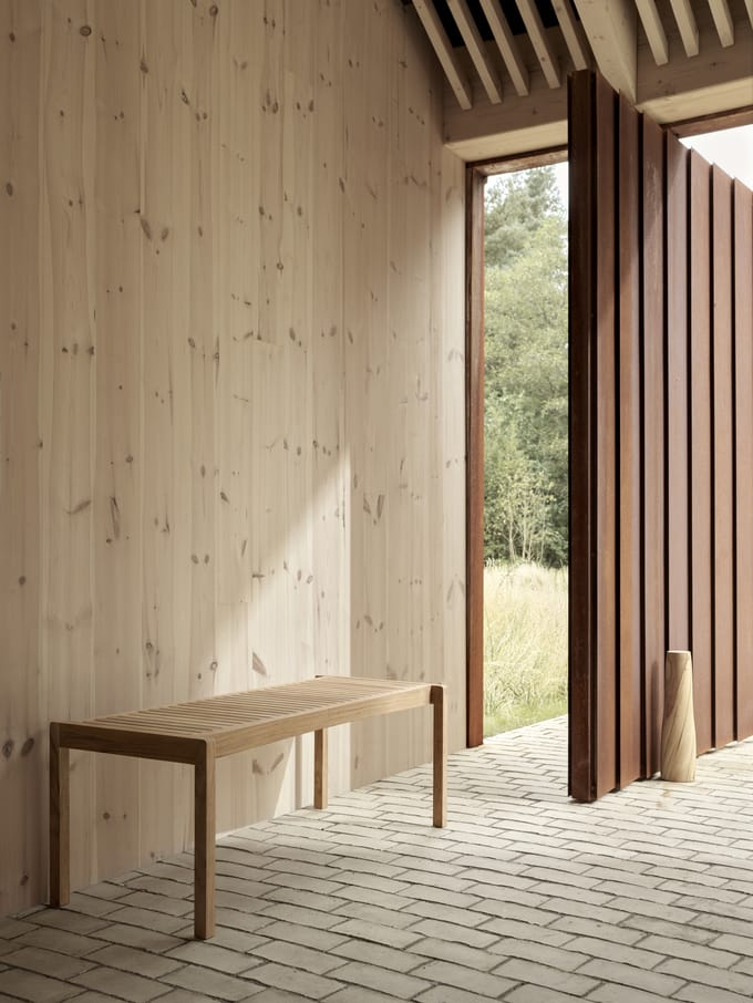 Carl Hansen & Søn - AH912 Outdoor Bank - bruin