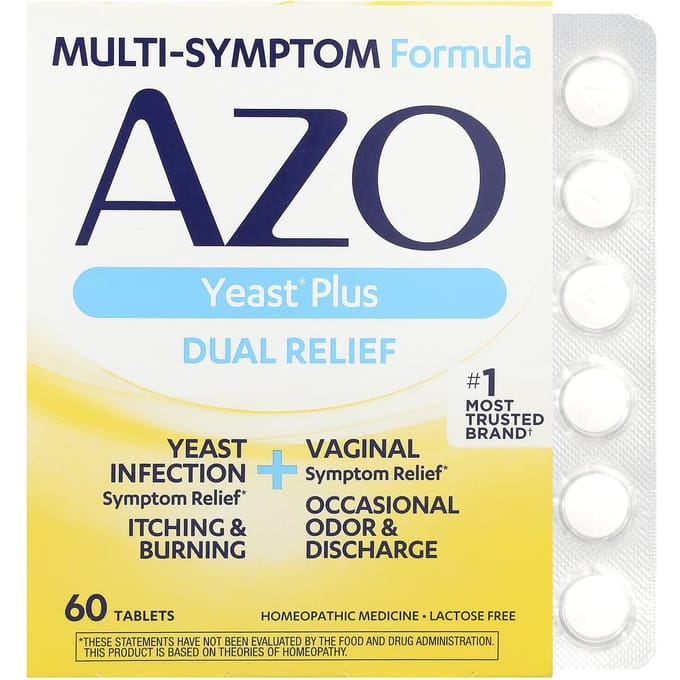 AZO, East Plus, 60 comprimés